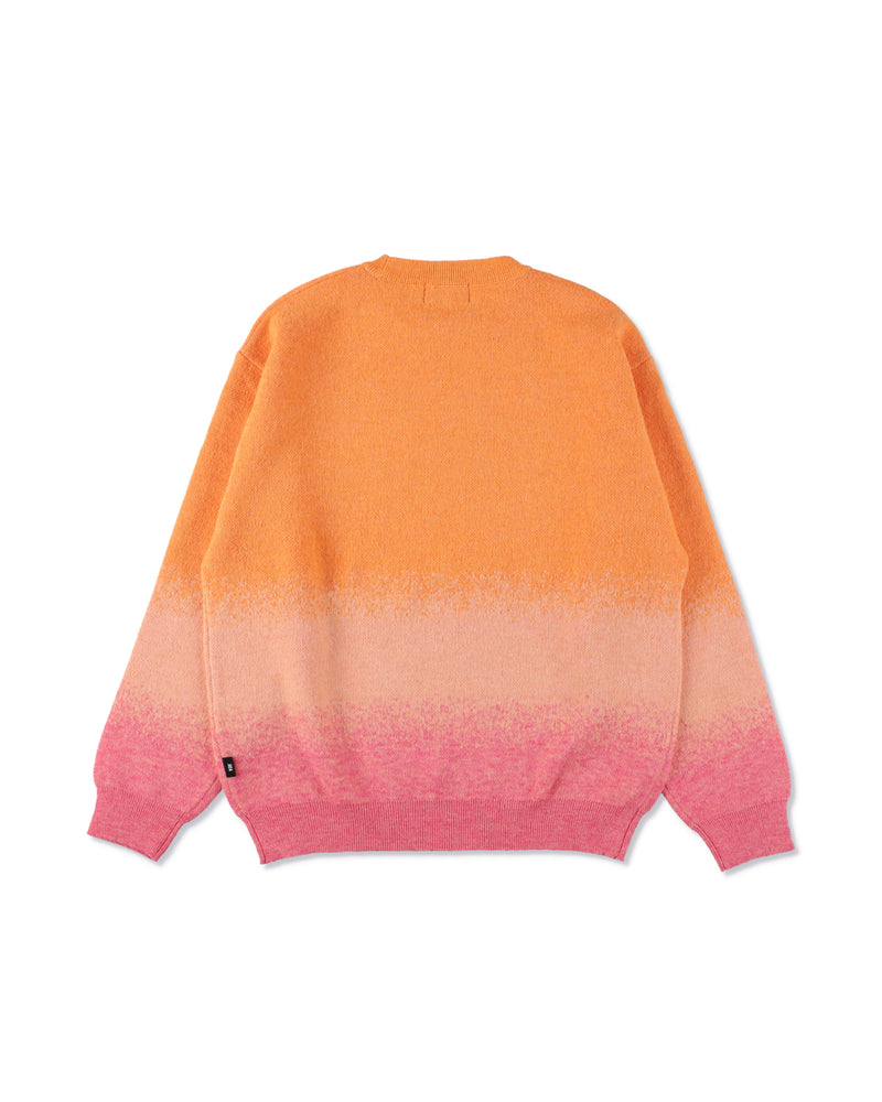 Jacquard Gradation Knit Sweater