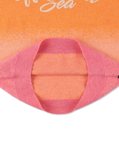 Jacquard Gradation Knit Sweater