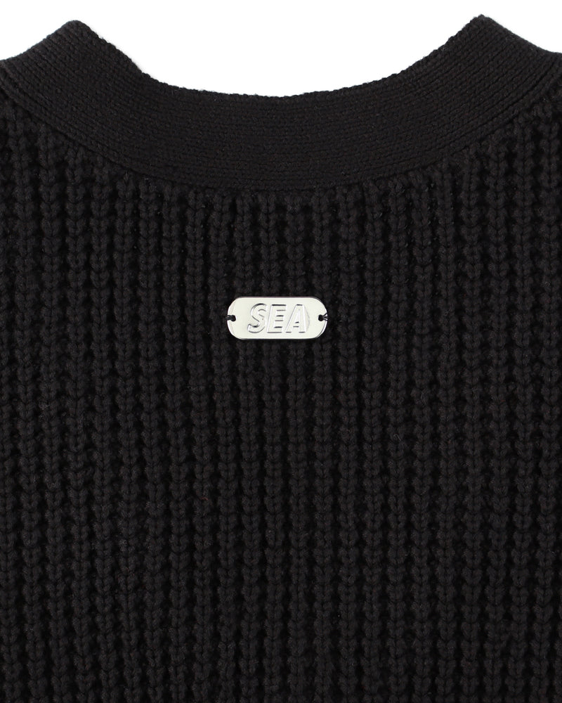 Waffle Knit Cardigan