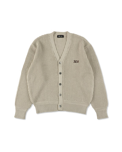 Waffle Knit Cardigan