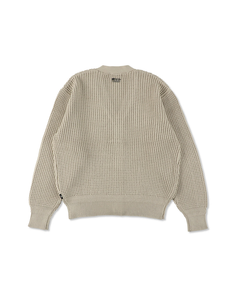 Waffle Knit Cardigan