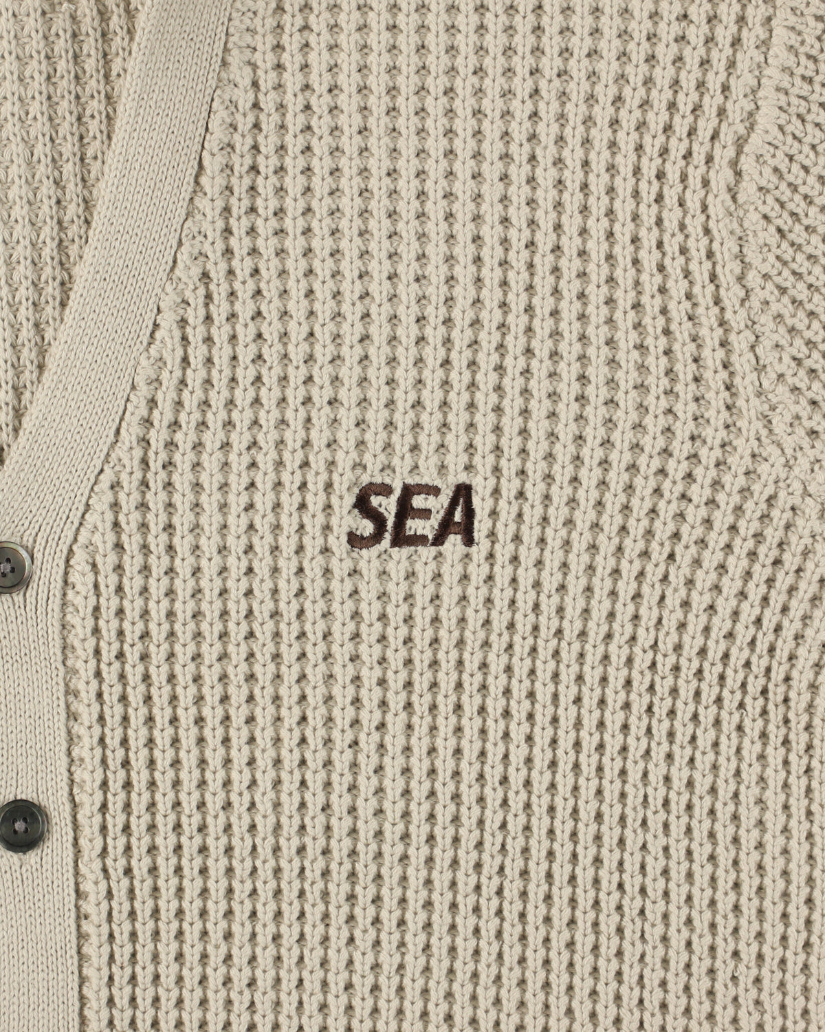 Waffle Knit Cardigan