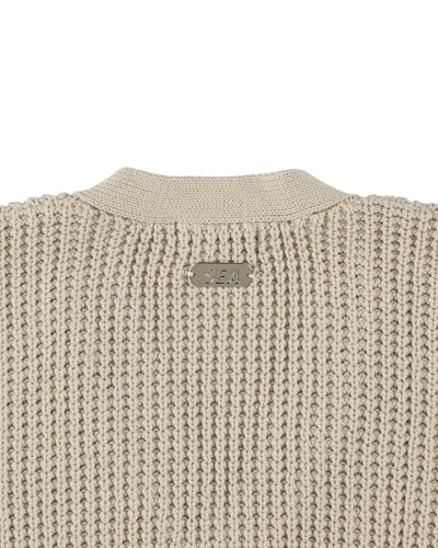 Waffle Knit Cardigan