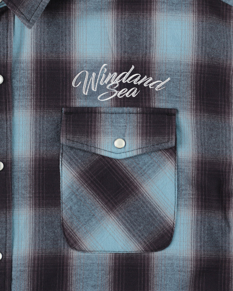 Fringe Flannel Plaid Shirt