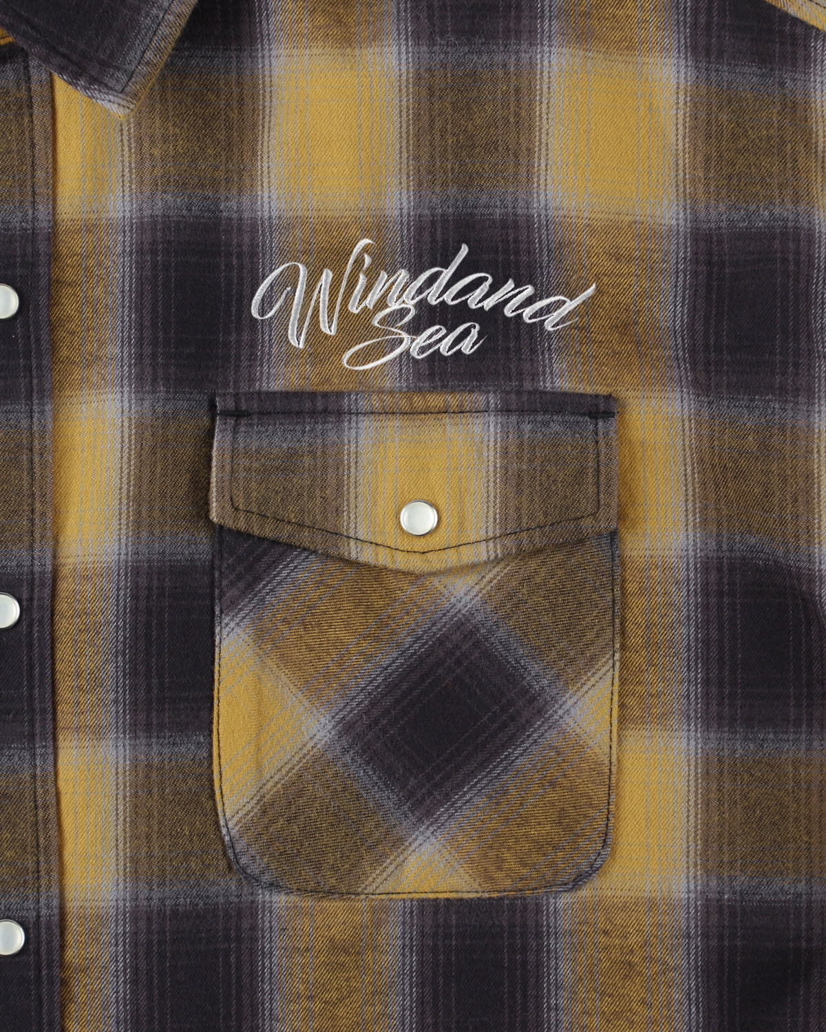 Fringe Flannel Plaid Shirt