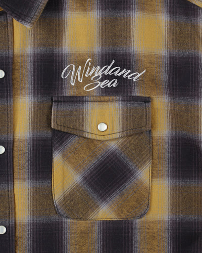 Fringe Flannel Plaid Shirt