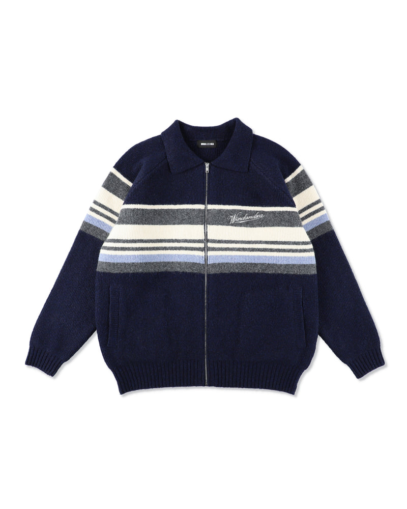 Line Knit Cardigan