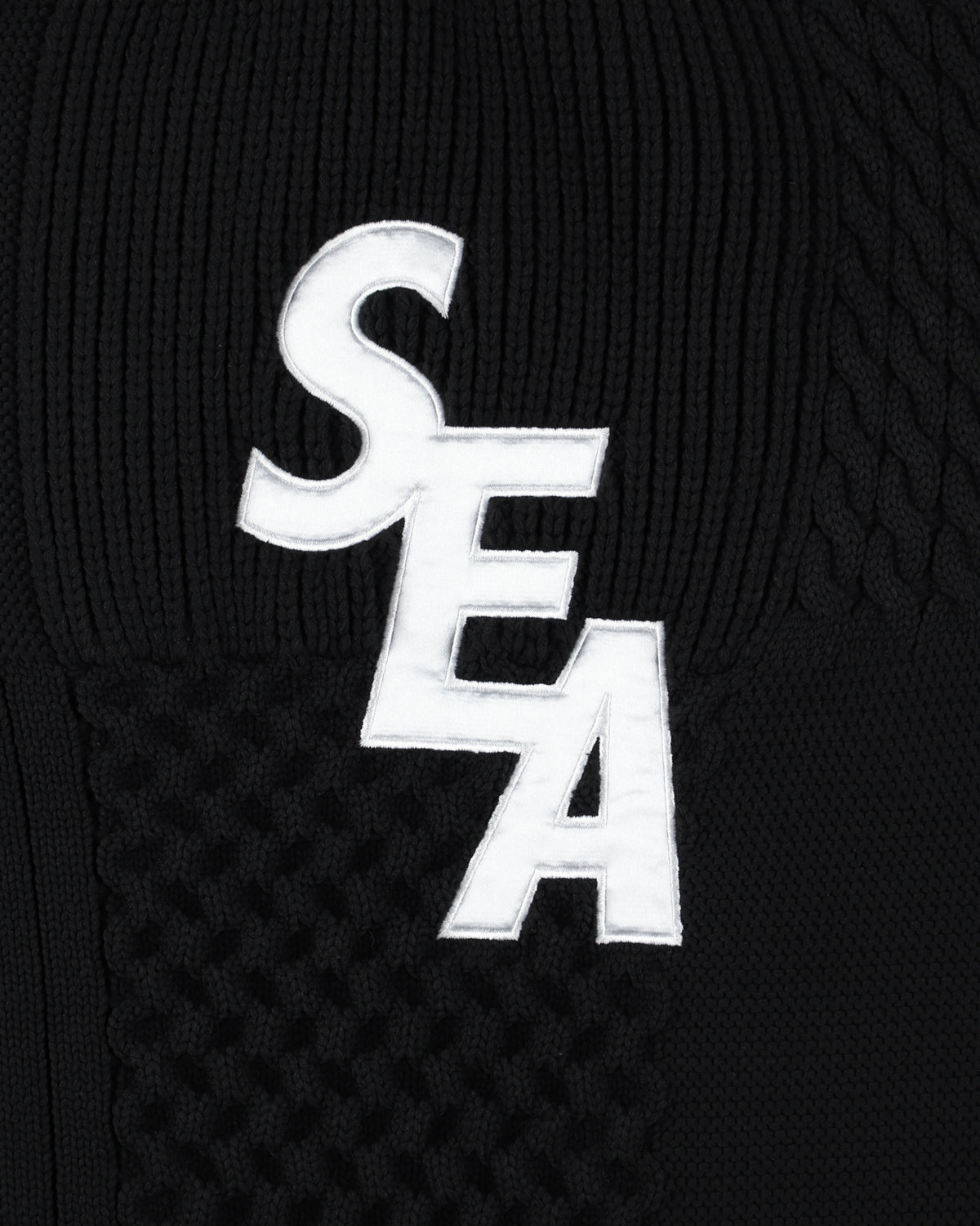 Patchwork Knit Sweater