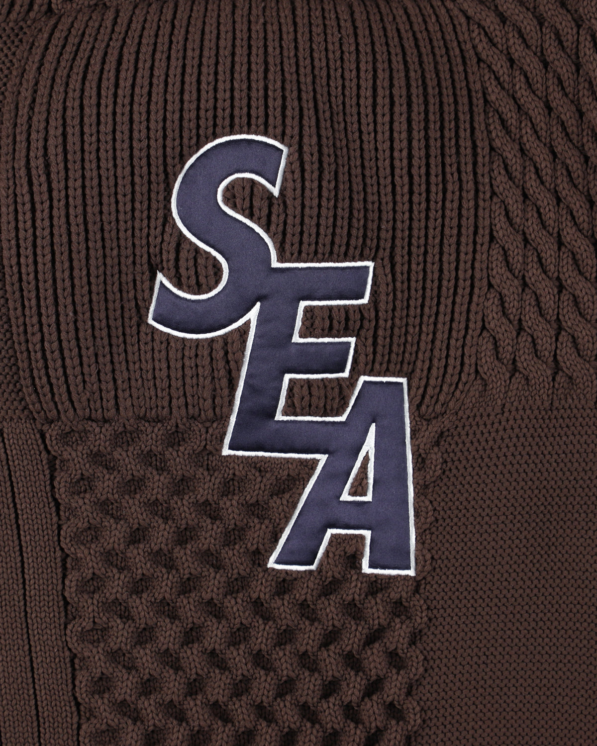 Patchwork Knit Sweater