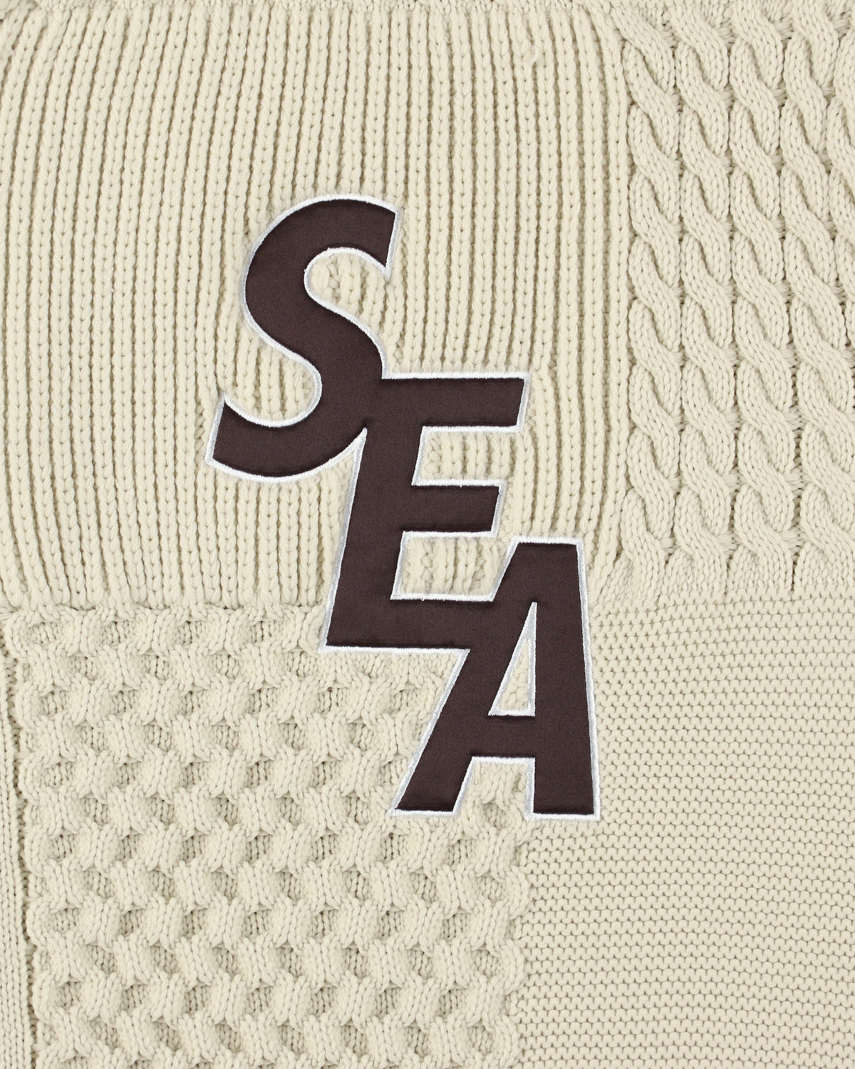 Patchwork Knit Sweater