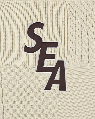 Patchwork Knit Sweater