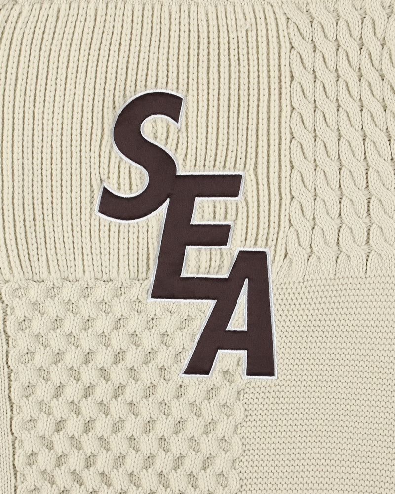 Patchwork Knit Sweater