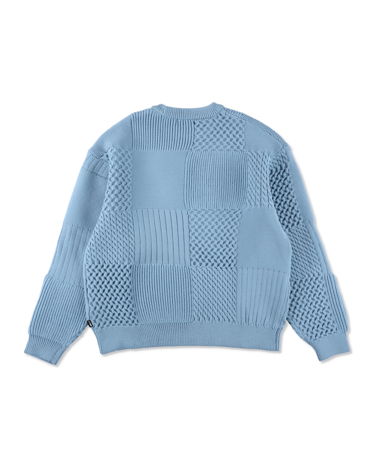 Patchwork Knit Sweater