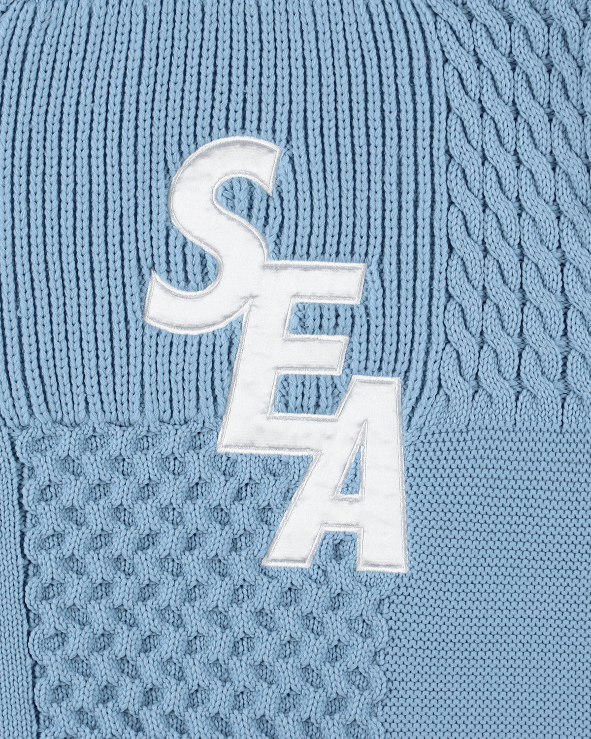 Patchwork Knit Sweater