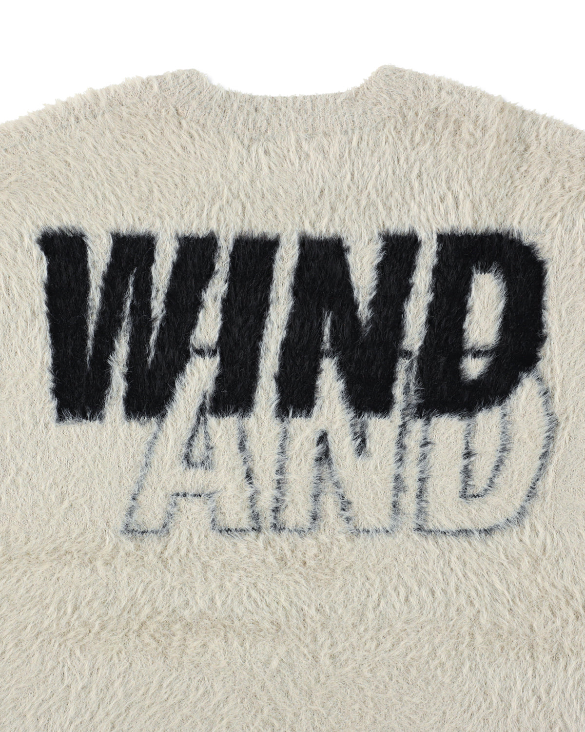 トップス wind and sea Shaggy Knit Sweater L gray WIND AND SEA / Shaggy BIGSEA Knit Sweater | KNO