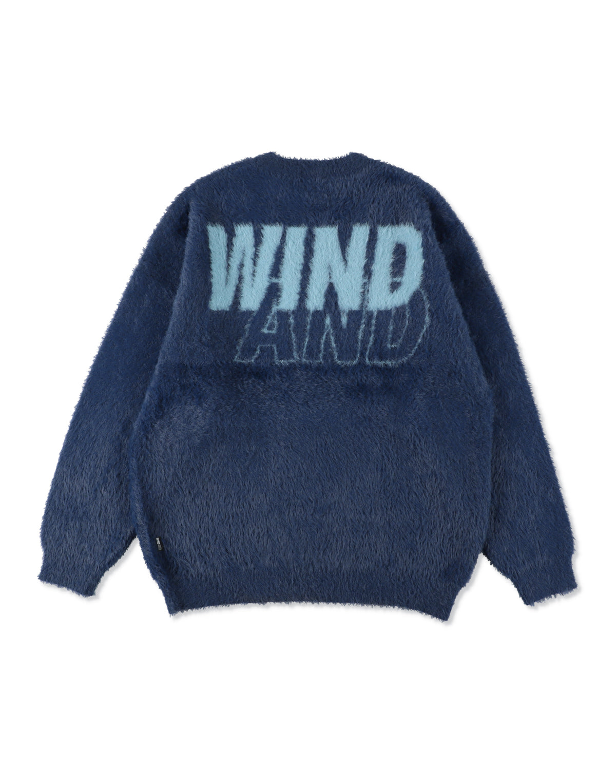 トップス wind and sea Shaggy Knit Sweater L gray Shaggy BIGSEA Knit Sweater – WIND AND SEA