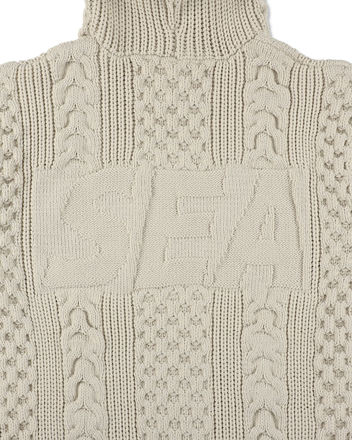 Cable Knit Hooded Sweater