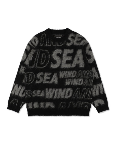 Shaggy Logo Knit Sweater