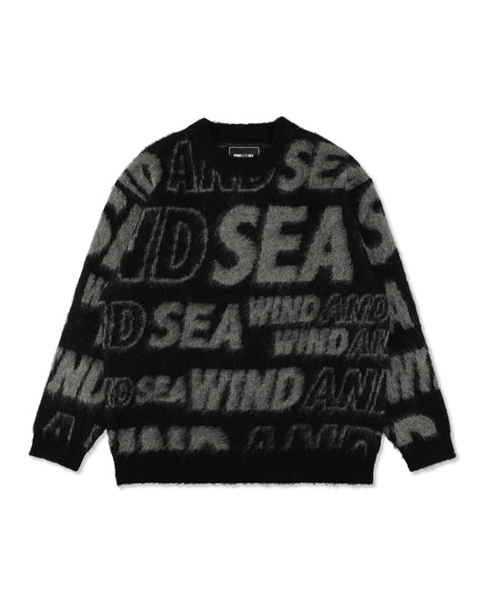 Shaggy Logo Knit Sweater