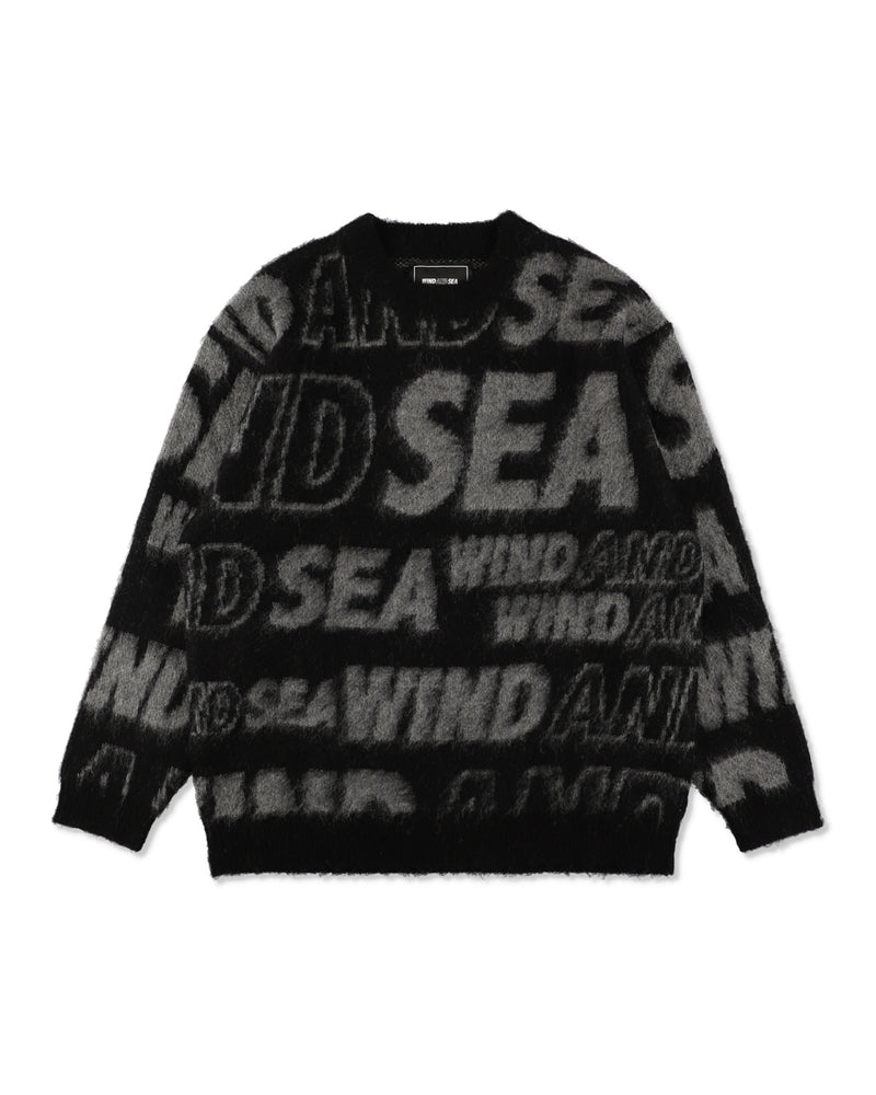 Shaggy Logo Knit Sweater