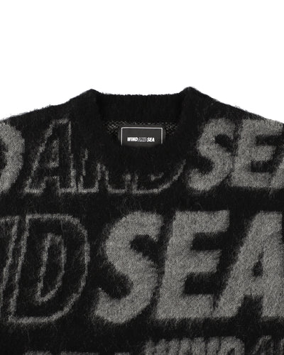 Shaggy Logo Knit Sweater