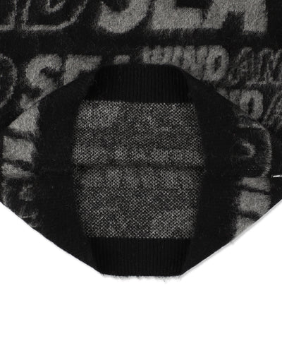 Shaggy Logo Knit Sweater