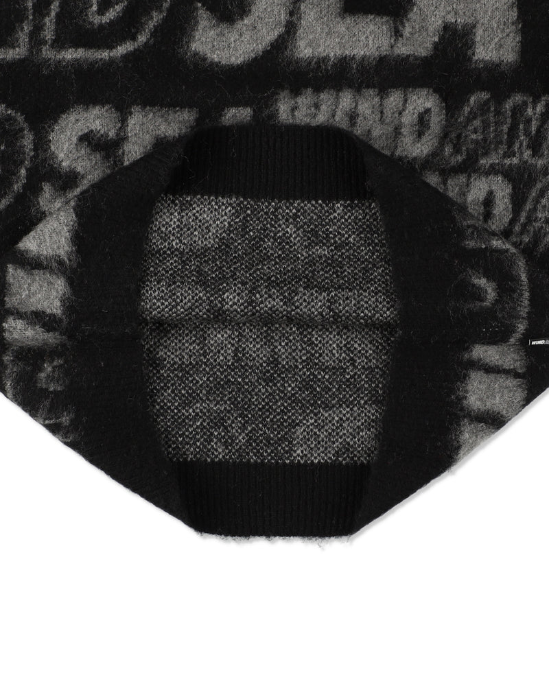 Shaggy Logo Knit Sweater