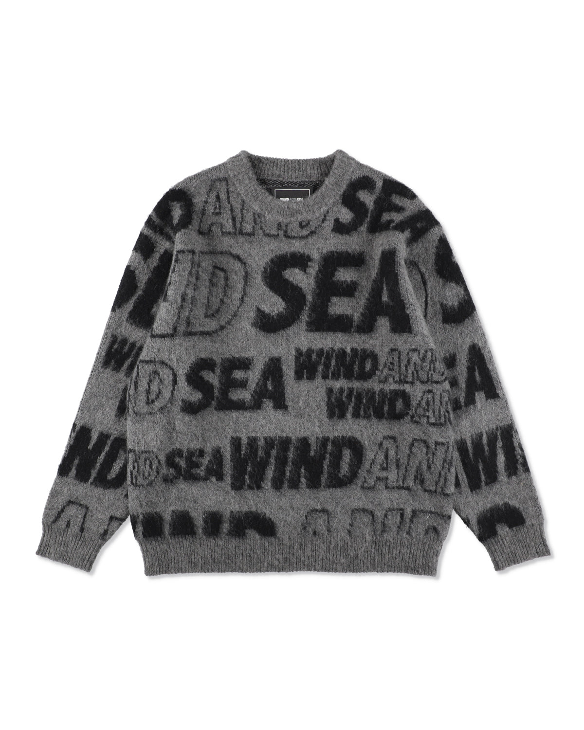 Shaggy Logo Knit Sweater – WIND AND SEA