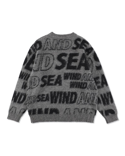 Shaggy Logo Knit Sweater