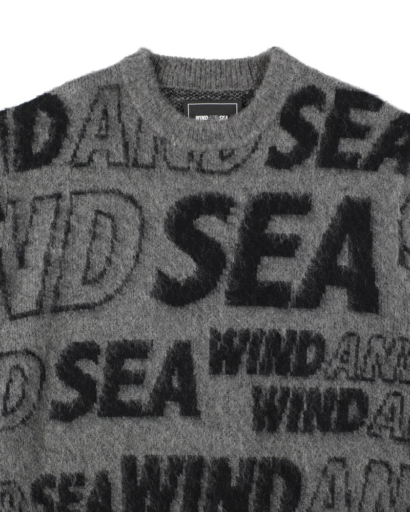 Shaggy Logo Knit Sweater