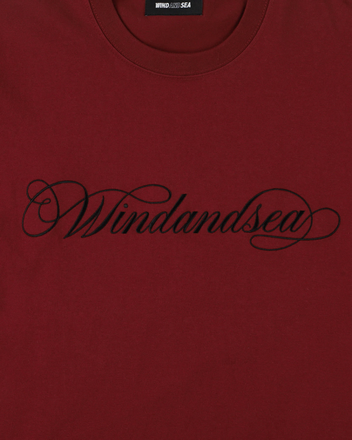 CALIGRAPHY EMBROIDERY TEE