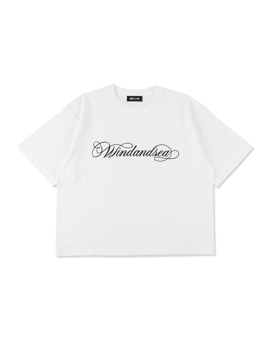 CALIGRAPHY EMBROIDERY TEE