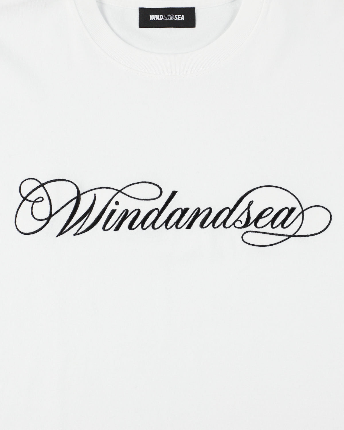 CALIGRAPHY EMBROIDERY TEE