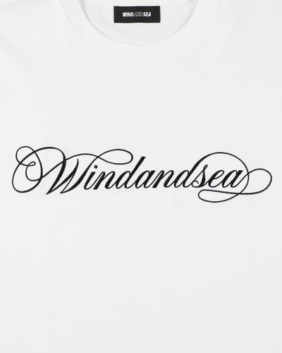 CALIGRAPHY EMBROIDERY TEE