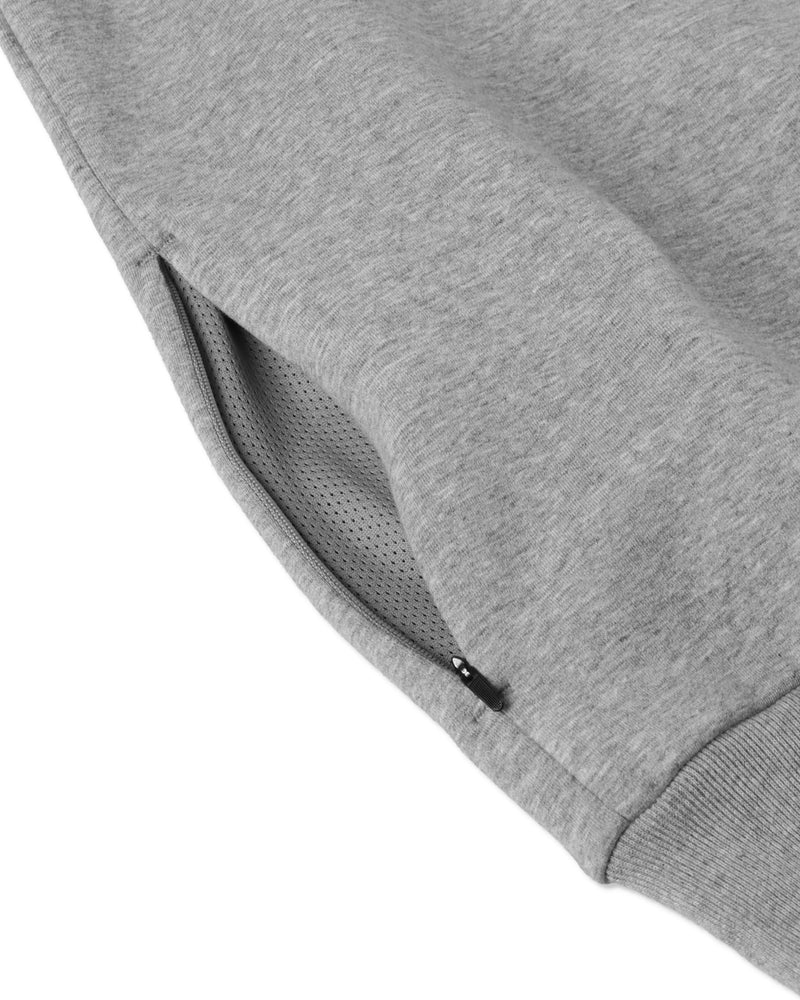 RELAXED FIT HOODED PONTE SWEATSHIRT