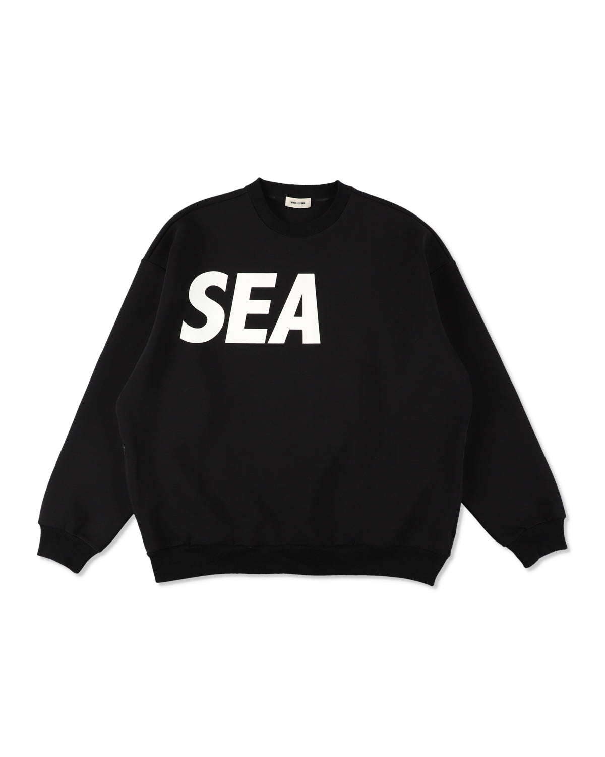 RELAXED FIT CREWNECK PONTE SWEATSHIRT