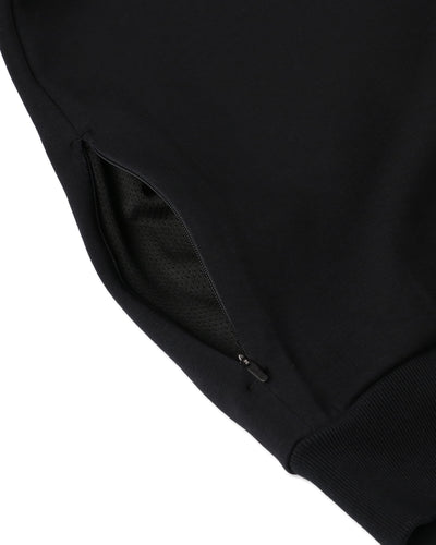 RELAXED FIT CREWNECK PONTE SWEATSHIRT