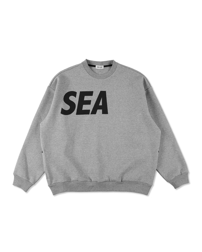 RELAXED FIT CREWNECK PONTE SWEATSHIRT