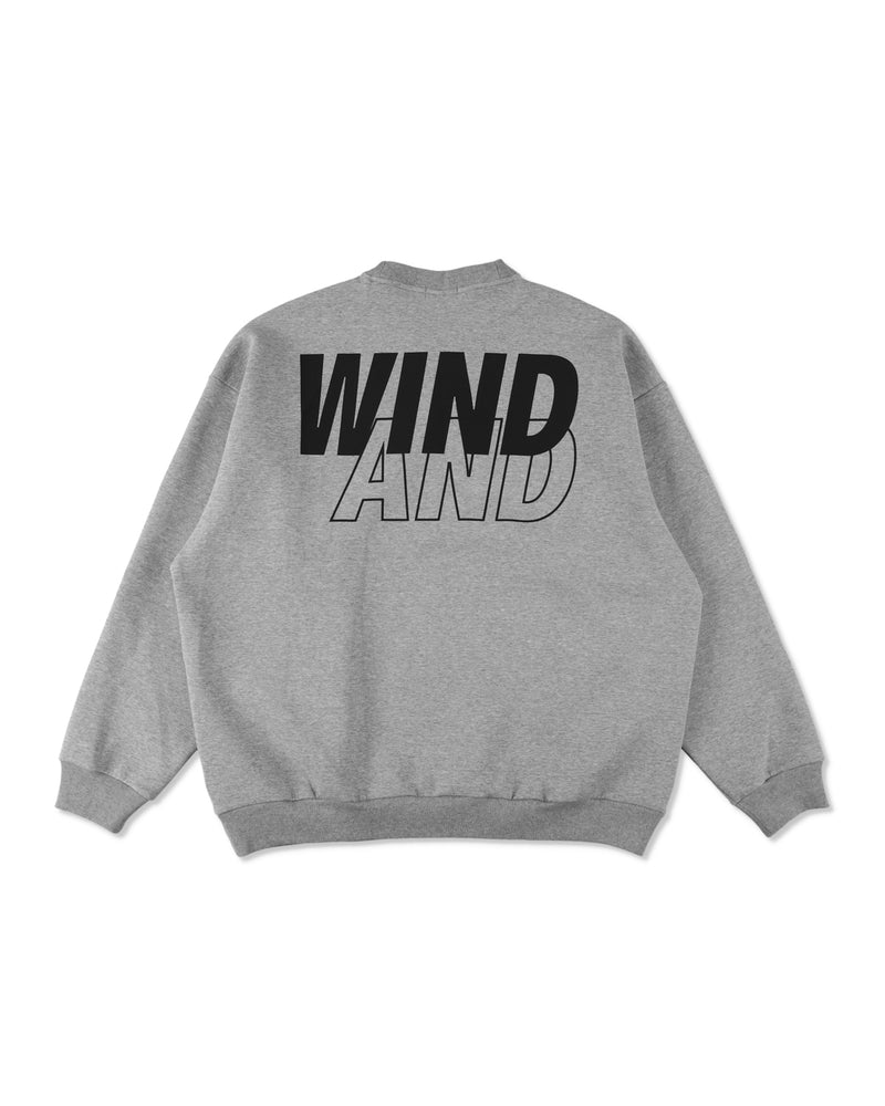 RELAXED FIT CREWNECK PONTE SWEATSHIRT