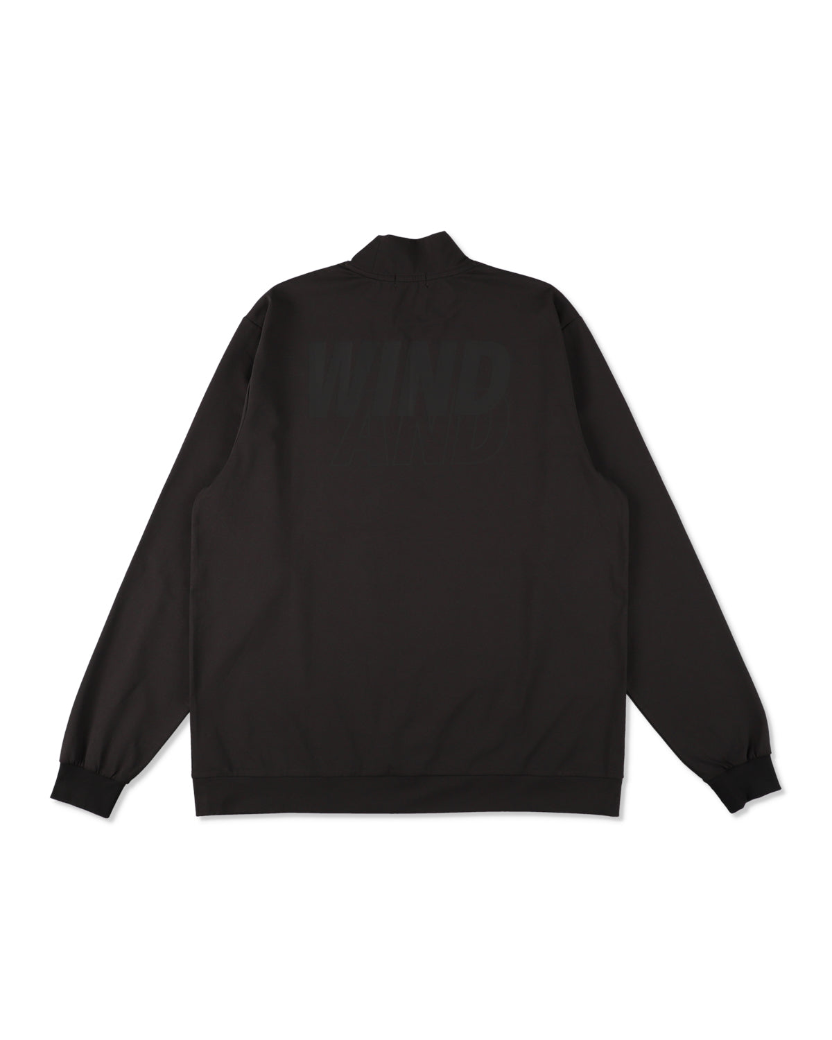 メンズウェア WINDANDSEA Mock Neck Logo Knit BLACK L L/S Mock Neck Knit – WIND AND SEA