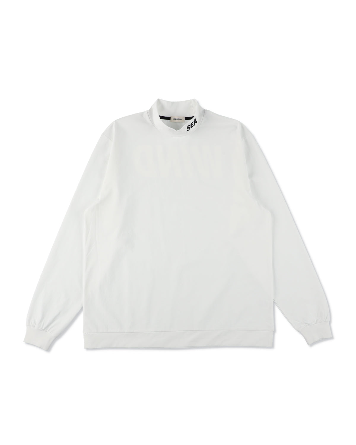 メンズウェア WIND AND SEA S/S Mock Neck Logo Knit S/S Mock Neck Logo Knit – WIND AND SEA