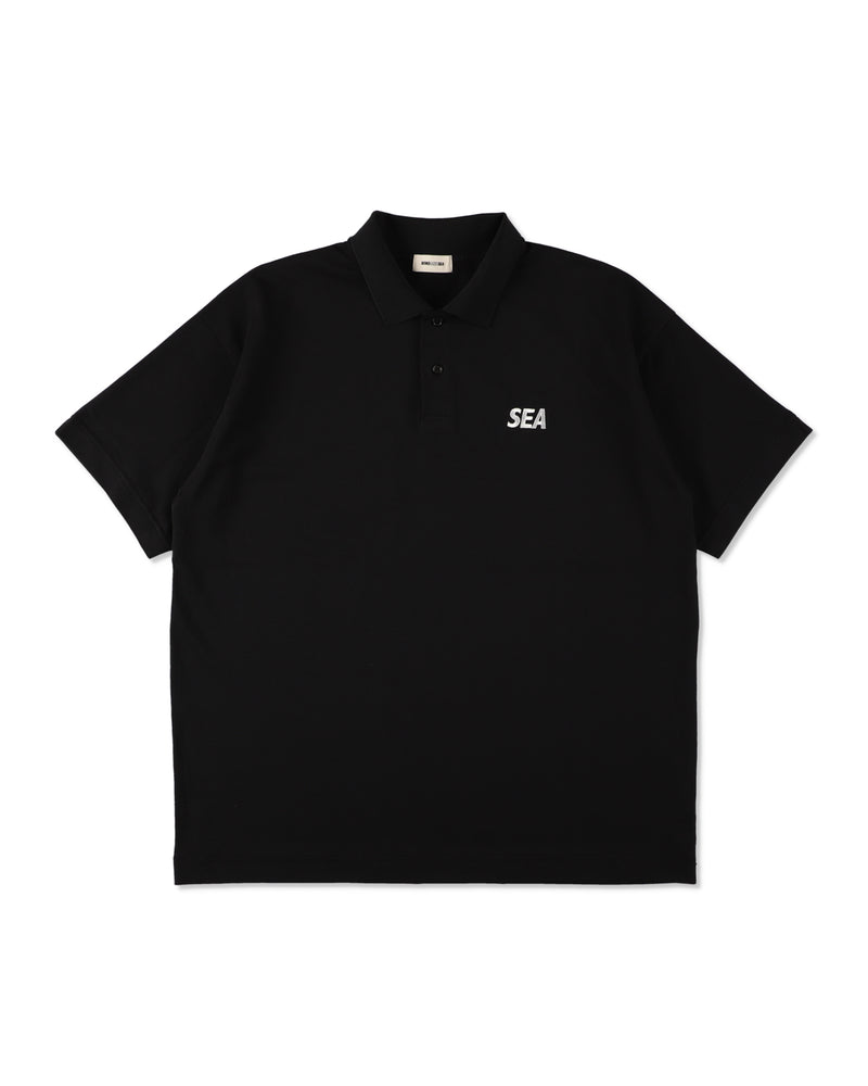 S/S Mock Neck Knit Polo