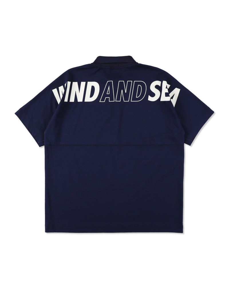 S/S Mock Neck Knit Polo