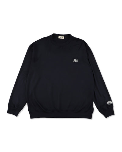 RELAX FIT WASHABLE WOOL L/S TEE