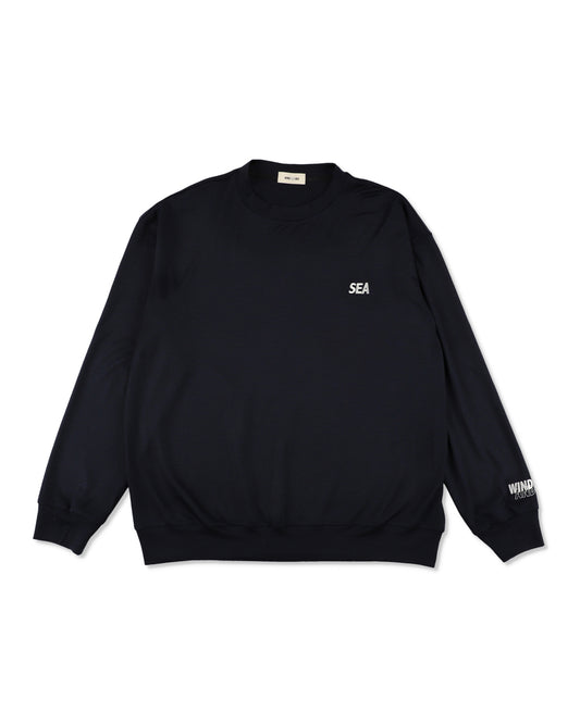RELAX FIT WASHABLE WOOL L/S KNIT