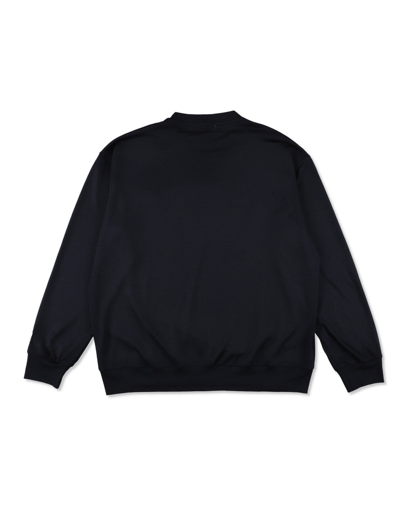 RELAX FIT WASHABLE WOOL L/S TEE