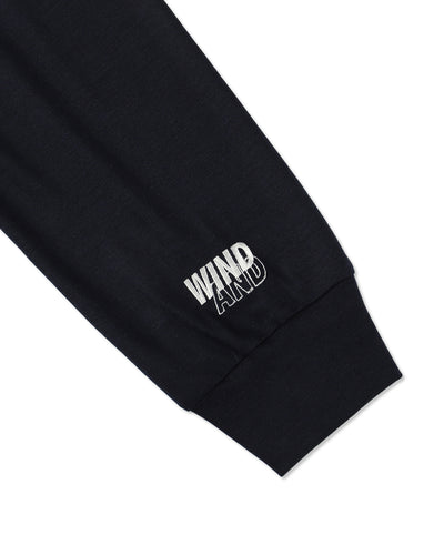 RELAX FIT WASHABLE WOOL L/S TEE