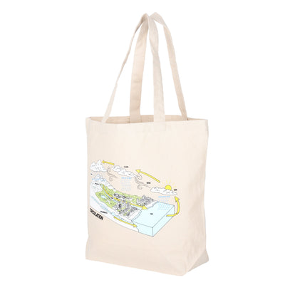 CIRCULATION ORGANIC COTTON TOTE BAG