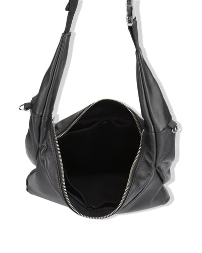 “ALL-DAY” LEATHER SMALL SHOULDER BAG
