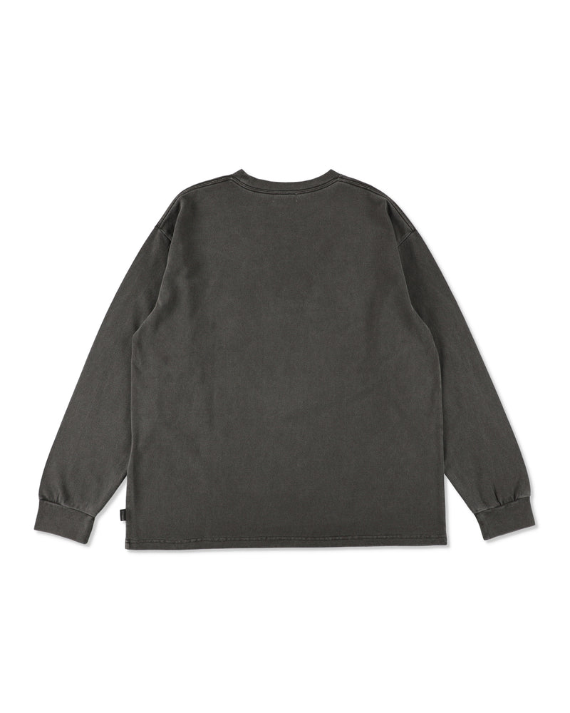 GARMENT DYED KANOKO L/S TEE